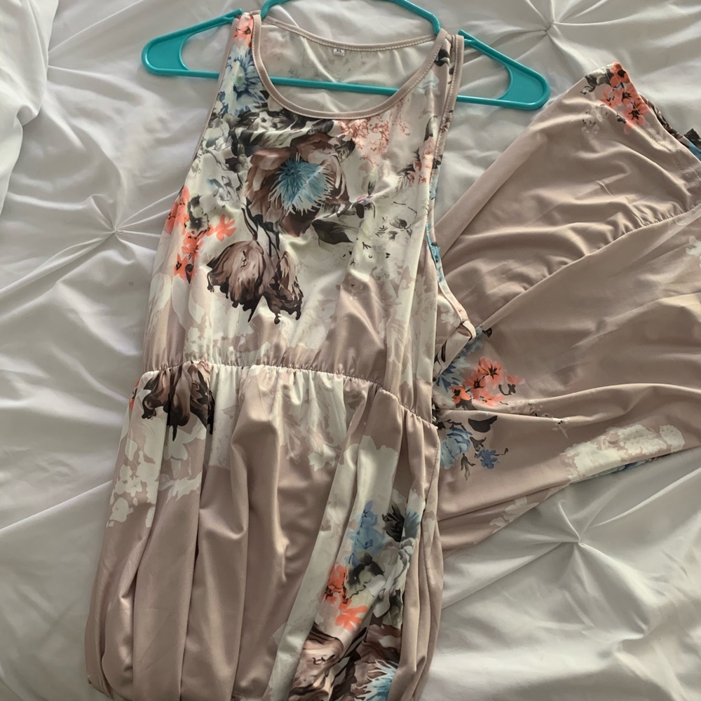 Floral maxi dress